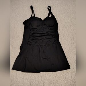 Elegant Black Women's One Piece Bathing Suit